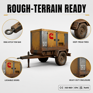 Générateur diesel Cummins silencieux 300 kW 200 kVA 205 kVA 300 kVA 400 kW 500 kVA 1000 kVA 1500 kVA pour centrale électrique - Prix - Product Image 2