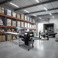 SZ100 Industrielle Lebensmittelmaschine Automatische Professionelle Snack-Horizontale Lochstanzmaschine für Rückseitig Versiegelte Plastiktüten