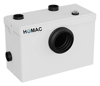 Pompe de macération WC HOMAC 100W (600W) Pompe à vis verticale avec moteur horizontal pour pompes de broyage de macération des eaux usées Arrosage