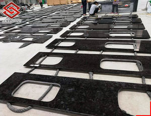 משטח גרניט אנגולה אפריקאי שחור למכירה עבור צמרות ארון מטבח - Product Image 3