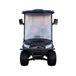 Voiturette de golf électrique 4 places avec toit et pare-brise pour la patrouille des parcs et les excursions - Product Image 3