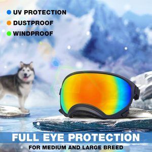 Gafas <span class=keywords><strong>de</strong></span> Sol para Perros con Protección UV y Correa Ajustable para Perros Pequeños, Medianos y Grandes, Gafas para Mascotas - Product Image 2