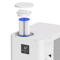 Usine américaine pour refroidisseur de bain de glace MINI 1HP WiFi R410A avec compresseur Sanyo pour la récupération sportive des athlètes, garantie 1 an