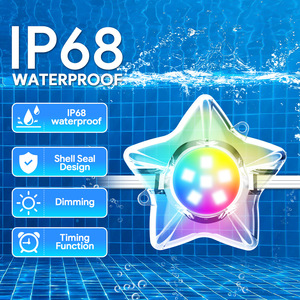 Nouvelles Lumières LED d'<span class=keywords><strong>Ambiance</strong></span> RGB Étoile de Mer pour <span class=keywords><strong>Piscine</strong></span> d'Hôtel, Étanche IP66, Disposition Agi32 - Product Image 3