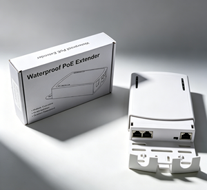 Outdoor Waterproof Gigabit PoE Extender 1 in 2 out 10/100/1000Mbps for <b>IP</b> <b>Camera</b> CCTV <b>System</b> PoE Repeater OEM/ODM Supported - Product Image 3
