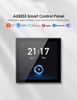Akıllı Ev Otomasyonu Zigbee Ağ Geçidi Alüminyum Duvara Monte Dokunmatik Ekran Android Merkezi Kontrol Paneli Akıllı Anahtarlar Akıllı Yaşam