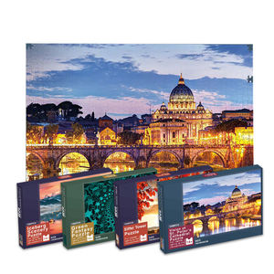 <span class=keywords><strong>Puzzle</strong></span> Vision de la cathédrale de Saint-Pierre <span class=keywords><strong>Puzzle</strong></span> 1000 pièces en papier Jeux de <span class=keywords><strong>puzzle</strong></span> en papier Sublimation Paysage pour adultes et enfants - Product Image 1