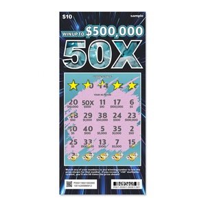 50X Grattos de loterie à bonus multiplicateur, impression sérigraphique, conception gratuite, tickets à gratter gagnants, impression de cartes personnalisées pour la promotion - Product Image 5