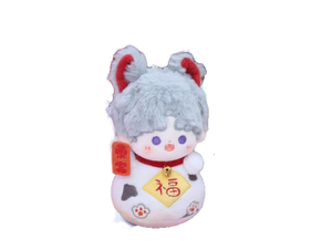 Amour de la lumière et de la nuit cadeau du nouvel an poupée de coton série chat chanceux pour enfants amis petite amie ventilateur Original - Product Image 1