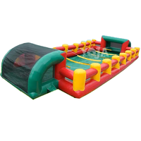 Table de Foosball Gonflable Géante Yoja en PVC pour Jeu de Football, Idéale pour Événements Extérieurs et Location Commerciale, Certifiée CE