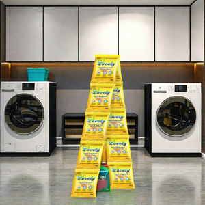 <span class=keywords><strong>Lessive</strong></span> en poudre commerciale 30g – Détachant universel pour tous types de tissus – Poudre à laver parfumée pour adultes et bébés – Pour machine à laver - Product Image 2