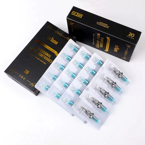 Caja de 10 Agujas Desechables para Tatuajes, Agujas de Maquillaje Permanente para Máquina de Tatuar - Product Image 3