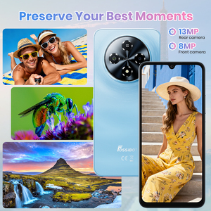 สมาร์ทโฟน Fossibot S5 รุ่น 4+128GB กล้องหลัก 8MP+13MP หน้าจอ 6.88 นิ้ว HD+ Vnotch แบตเตอรี่ 6000mAh ชาร์จเร็ว 10W ระบบปฏิบัติการ Android 15 รองรับ OTG โทรศัพท์มือถือ - Product Image 6