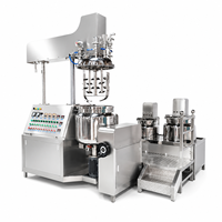 Machine d'émulsification sous vide à levage hydraulique pour crème cosmétique