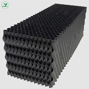 Panal de PVC PP filtro percolador de torre de enfriamiento de película llenar los medios - Product Image 6