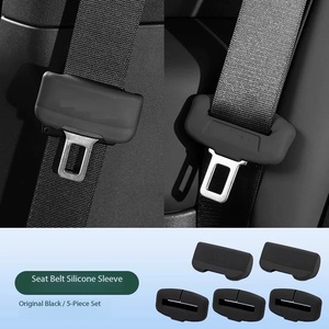 Pour BYD Equation Titanium 3, 5, 8, Titanium 7, Housses <span class=keywords><strong>de</strong></span> <span class=keywords><strong>protection</strong></span> <span class=keywords><strong>de</strong></span> <span class=keywords><strong>ceinture</strong></span> <span class=keywords><strong>de</strong></span> <span class=keywords><strong>sécurité</strong></span> <span class=keywords><strong>de</strong></span> voiture en silicone, amortissantes et silencieuses. - Product Image 3