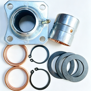 Kit de réparation de suspension de semi-remorque avec bagues et supports, réduit la friction, prévient l'usure, assure un mouvement fluide et stable - Product Image 2