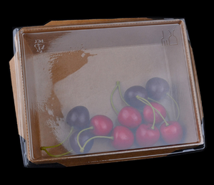 Biodegradable Good Sealing Multipurpose No Odor Take Out Box Custom PAper Lunch Box Food Packaging - Product Image 2