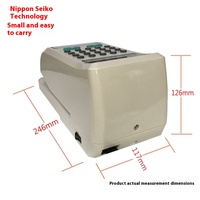 OKYO Fabricant Grossiste Nouvelle Machine à Chèques Multidevises Imprimante de Chèques Anglais Équipement Financier pour Dollars Américains