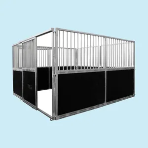 No-Rust Free Standing Stalls, Hot dip galvanized horse stable