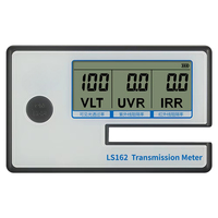 Medidor de tinte de transmisión de luz automática LS162 con calibración para vidrio y película