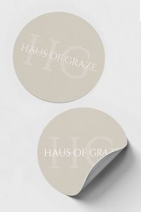 Personalized White Round Brand Stickers Die Cut Self Adhesive <b>Labels</b> for Cosmetic Bottles - Product Image 3