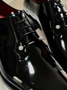 Luxury designer red-<b>soled</b> <b>men</b> <b>leather</b> <b>shoes</b> handcrafted genuine <b>leather</b> business <b>men</b> dress <b>shoes</b> pointed toe formal Oxford <b>shoes</b> - Product Image 4