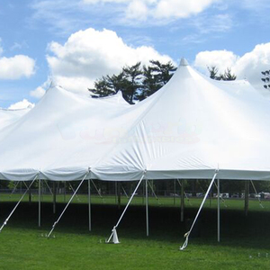 Tente de réception en PVC blanc pour événements, mariages, banquets, fêtes, tentes de réception extérieures pour événements, capacité 300 à 500 personnes - Product Image 2