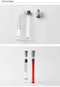 कस्टम लोगो पैकेजिंग आसुत तेल प्रीफिल्ड Luer ताला ध्यान केंद्रित सीरिंज तेल ग्लास गाड़ी भरने डिस्पोजेबल सीरिंज - Product Image 3