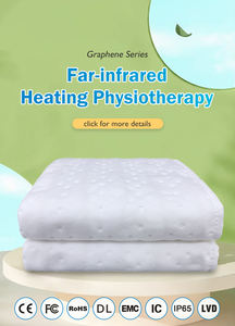 Manta eléctrica de poliéster de 220V más vendida, calentador de cama calentado lavable a máquina para invierno con elemento de cable de calefacción - Product Image 4