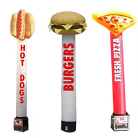 Restaurant Annoncez l'activité Mascotte de hot-dog gonflable, café bar Party Store Business Promotion Event Gonflable Saucisse Ballon