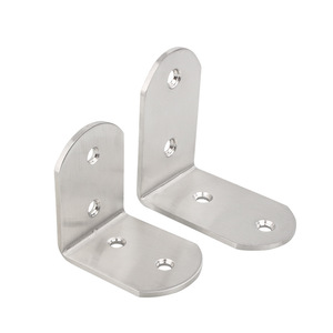 Soportes angulares de acero inoxidable, conectores de ángulo recto de 90 grados para fijación de mesas y sillas, muebles para el hogar, soporte duradero - Product Image 2