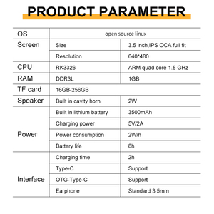 เครื่องเล่นเกมพกพา Powkiddy RGB20S จอ IPS 3.5 นิ้ว เครื่องเล่นวิดีโอเกมคลาสสิกแบบพกพา ของขวัญสุดเพอร์เฟกต์สำหรับเด็ก - Product Image 6