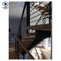 Außen-Metall-Fluchttreppe Außenstahl-Treppe Schmiedeeiserne Treppe