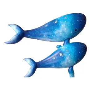 고품질 거대한 가장된 바다 생물학 팽창식 광고 기계 거는 팽창식 돌고래 낙지 모형