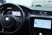 Compteur de vitesse numérique 12,3'' pour tableau de bord LCD de voiture Volkswagen VW Passat 2015-2020, jauge d'huile, système Linux