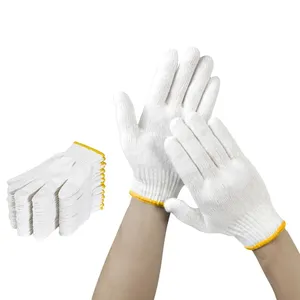 Guantes de Seguridad OMET Glove 78, 450g-800g/Docena, 40% Algodón, 60% Poliéster TC/CVC, Transpirables, Sin Silicona, Protección Completa para los Dedos, Anti-Corte - Product Image 1