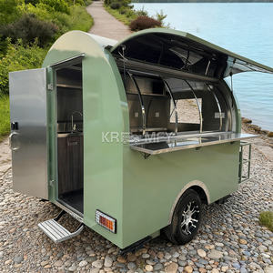 Camion de café mobile, camion de boulangerie, petite remorque de restauration, camiones de comida - Product Image 3