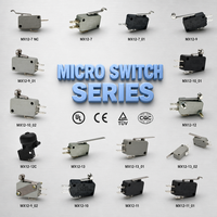 Micro-interrupteur haute performance SUDA MX12-7, 3 positions SPDT, 16A 250V, 50 000 cycles, contacts argentés, IP40, température de fonctionnement -25~85°C