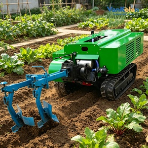 Motoculteur RC avec une largeur de travail de 1,2 m, une profondeur de travail de 10 à 15 cm, idéal pour la rotation des cultures et la préparation du sol - Product Image 5