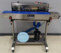 Machine à sceller à bande continue par gonflage à l'air Bropack SF150G, scelleuse à bande horizontale automatique, scelleuses à bande continue