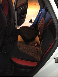 Accessoires de voiture, housse en cuir personnalisée, sièges <span class=keywords><strong>sport</strong></span> de course, sièges baquet RS6 pour <span class=keywords><strong>Audi</strong></span> A3 A4 A5 A6 A7 Q5 Q7 <span class=keywords><strong>Q8</strong></span>, mise à niveau - Product Image 3