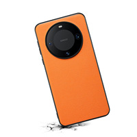 Étui de téléphone Denior en cuir PU à motif litchi, anti-traces de doigts, protection 360° pour Mate 80/70/60/50/40/30/Honor Magic 7 6 5Series