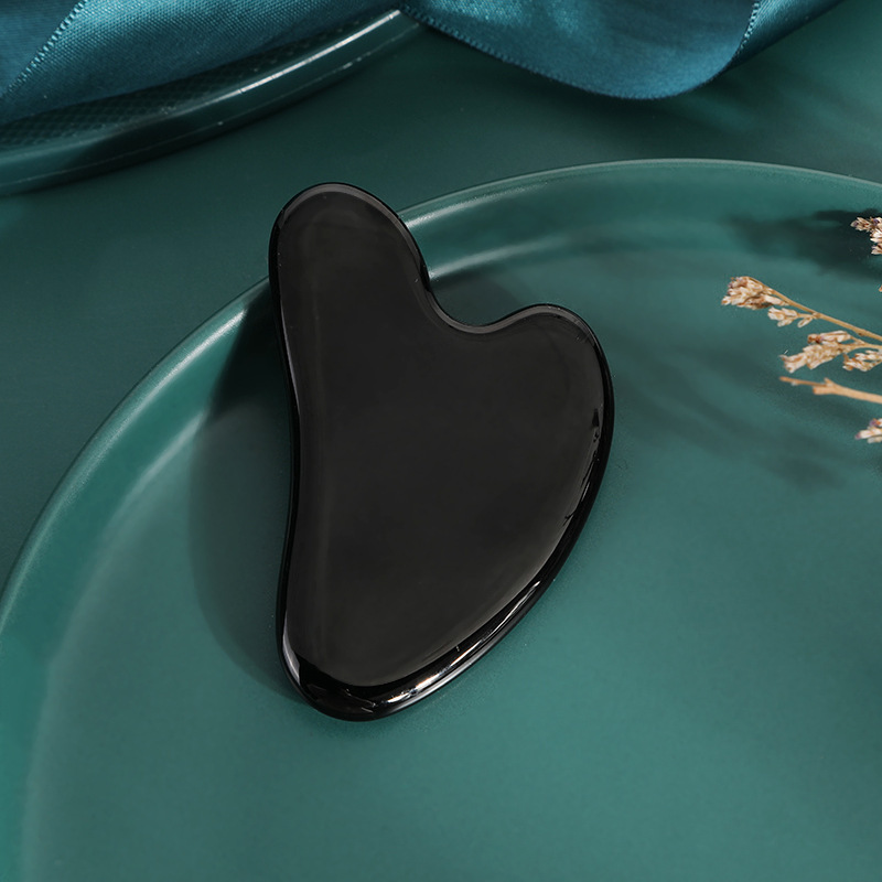 (natural jade) black scraping board-no gift box