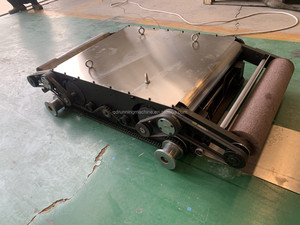 Ép thủy lực Tấm cạo công cụ băng tải vành đai Báo Chí trục lăn scraper lưu hóa tấm sạch máy cao su chế biến 380V 7kW - Product Image 5