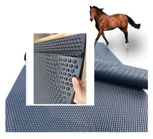 Livestock Equine Flooring Horse Rubber Stable Mat for Horse, rubber flooring for horse stable