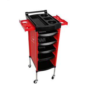 Mueble para salón de belleza - tienda de peluquería - estantería multifuncional tipo cajón - mueble de peluquería móvil - salón - Product Image 4