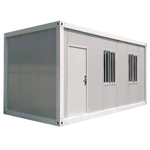 منزل متنقل مسبق الصنع، مكتب وحمام، بيوت من الألواح الساندويتش، قابلة للتجميع والفصل، سكنية بسيطة - Product Image 1