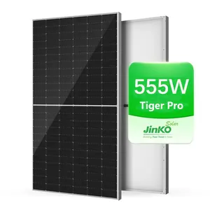 Solar Panel Supplier Jinko solar 550W Mono-Facial half cell 144 cell solar panel 545w 550w 555w 560watt