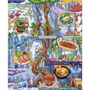1 Pack comprenant des autocollants - Série Pixel-Art Terre des étoiles filantes 16.0 - Aventures culinaires et cuisson - Scènes miniatures 3D DIY - Product Image 5